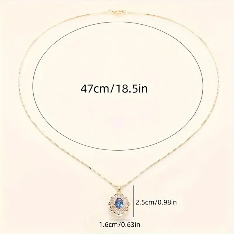 Kavella Noctazure Necklace | Gold