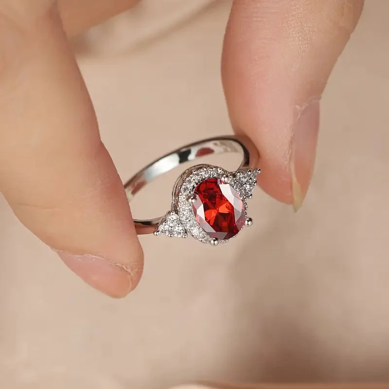 Kirelle Emberlain Ring | White Gold