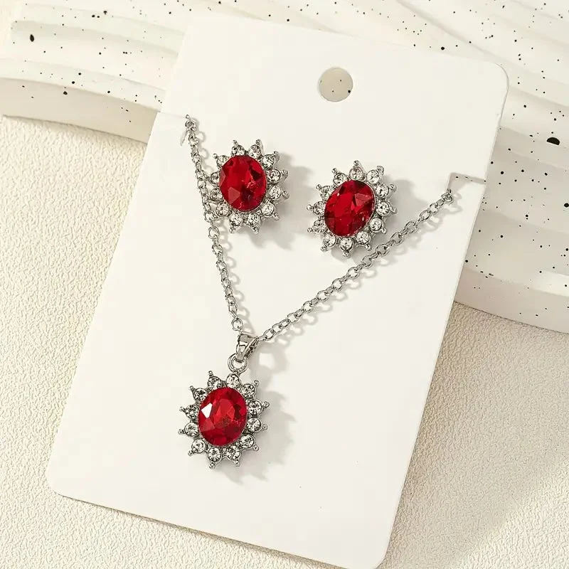 Katya Ruberyn Jewelry Set | White Gold