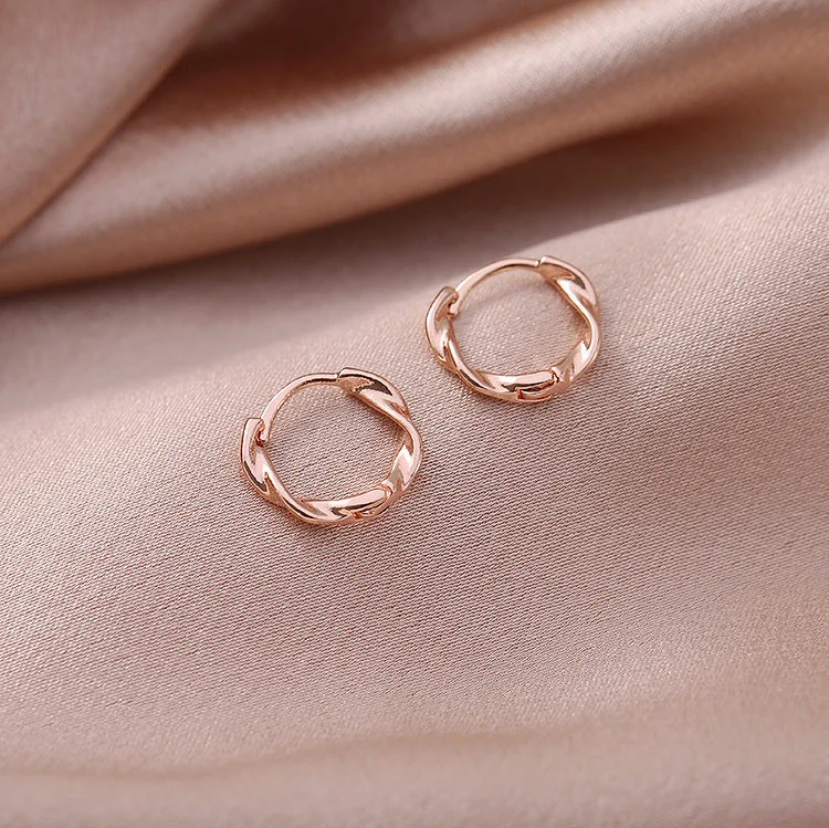Lark Evienne Copper Hoop Earrings