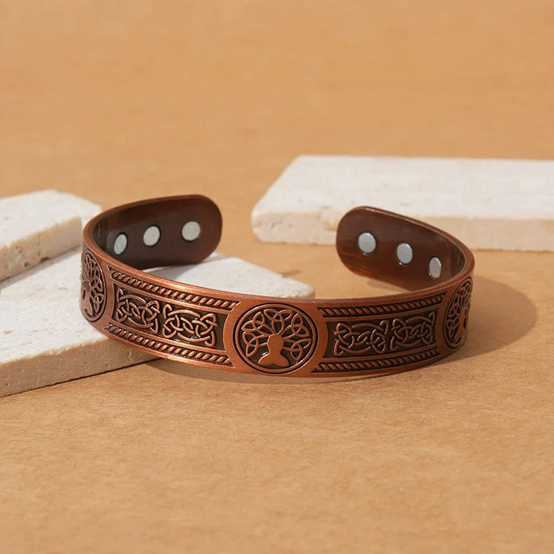 Ancient Knotwork Copper Bracelet