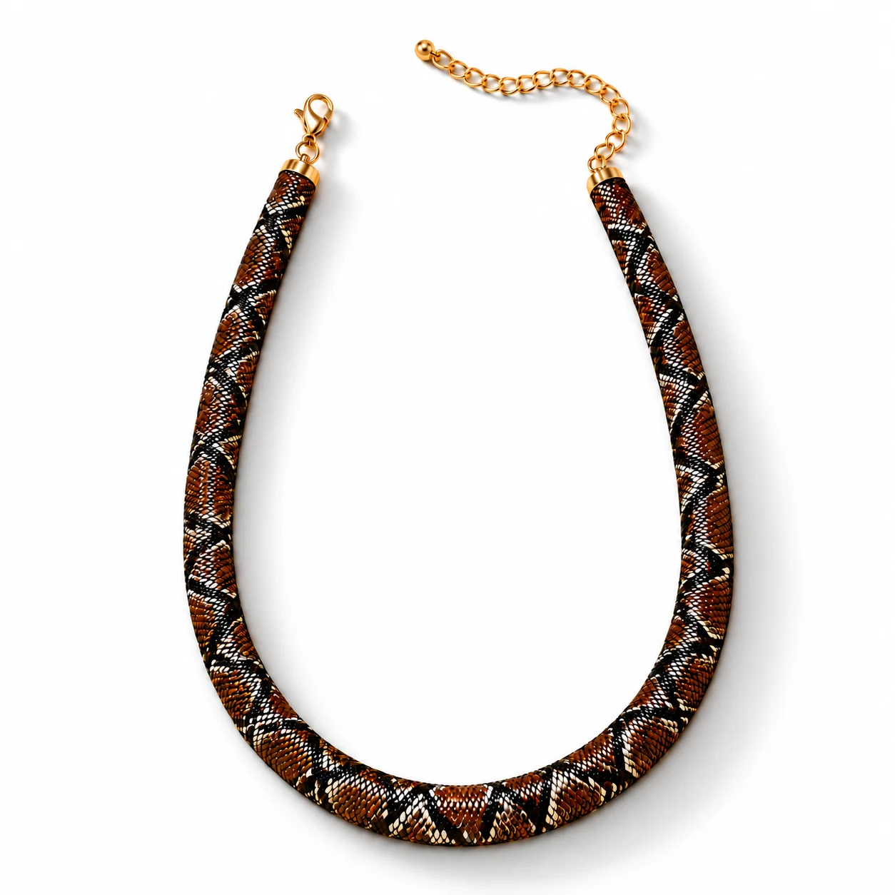 Collar Trenzado Serpiente VÉNORA