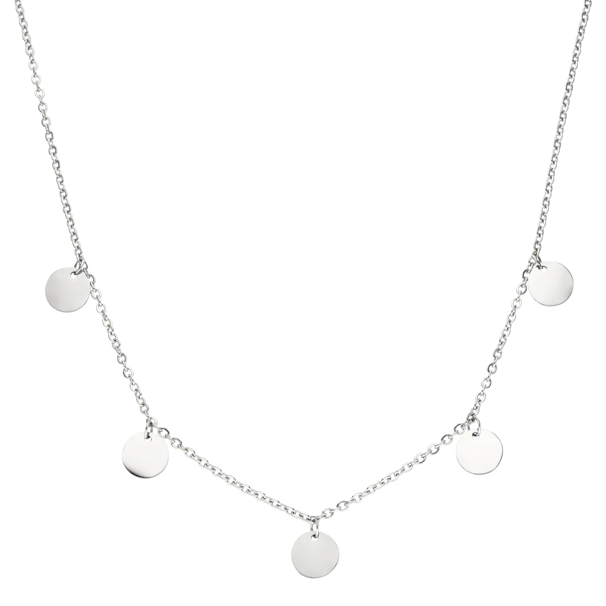 Funky Buddha Necklace | White Gold