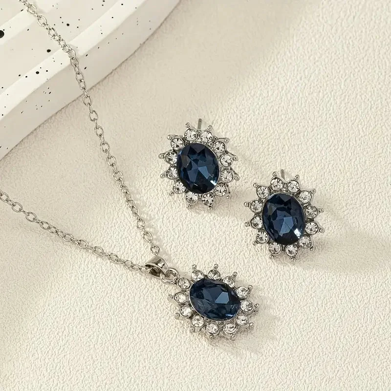 Katya Azuryn Jewelry Set | White Gold