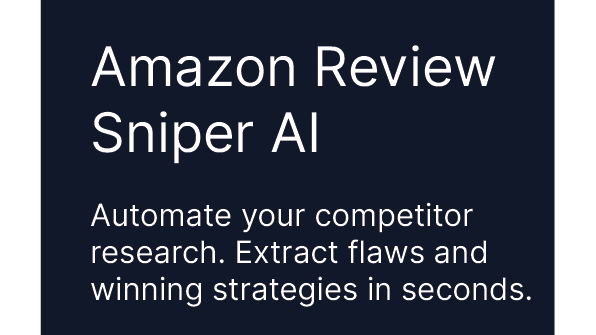Amazon Review Sniper: 1-Click AI Competitor Analysis