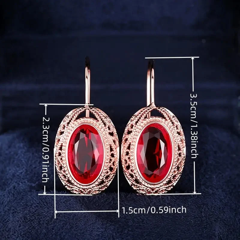 Talessia Rougefort Earrings | Rose Gold