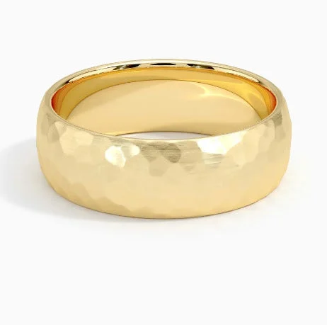 Elric Textured Core Ring | Gold
