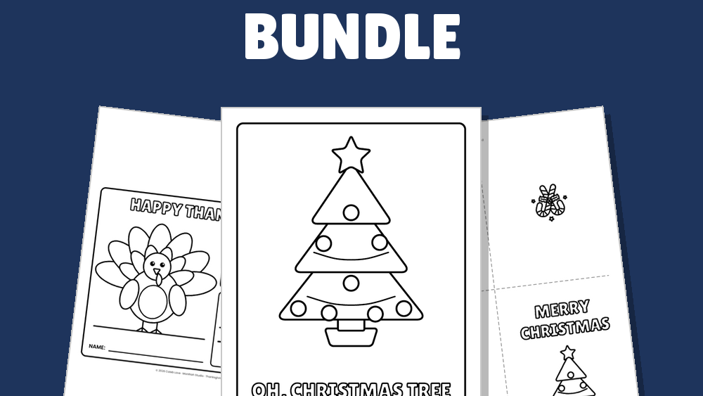 FREE Holiday Coloring Sampler: 3 Printable Pages for Kids and Adults