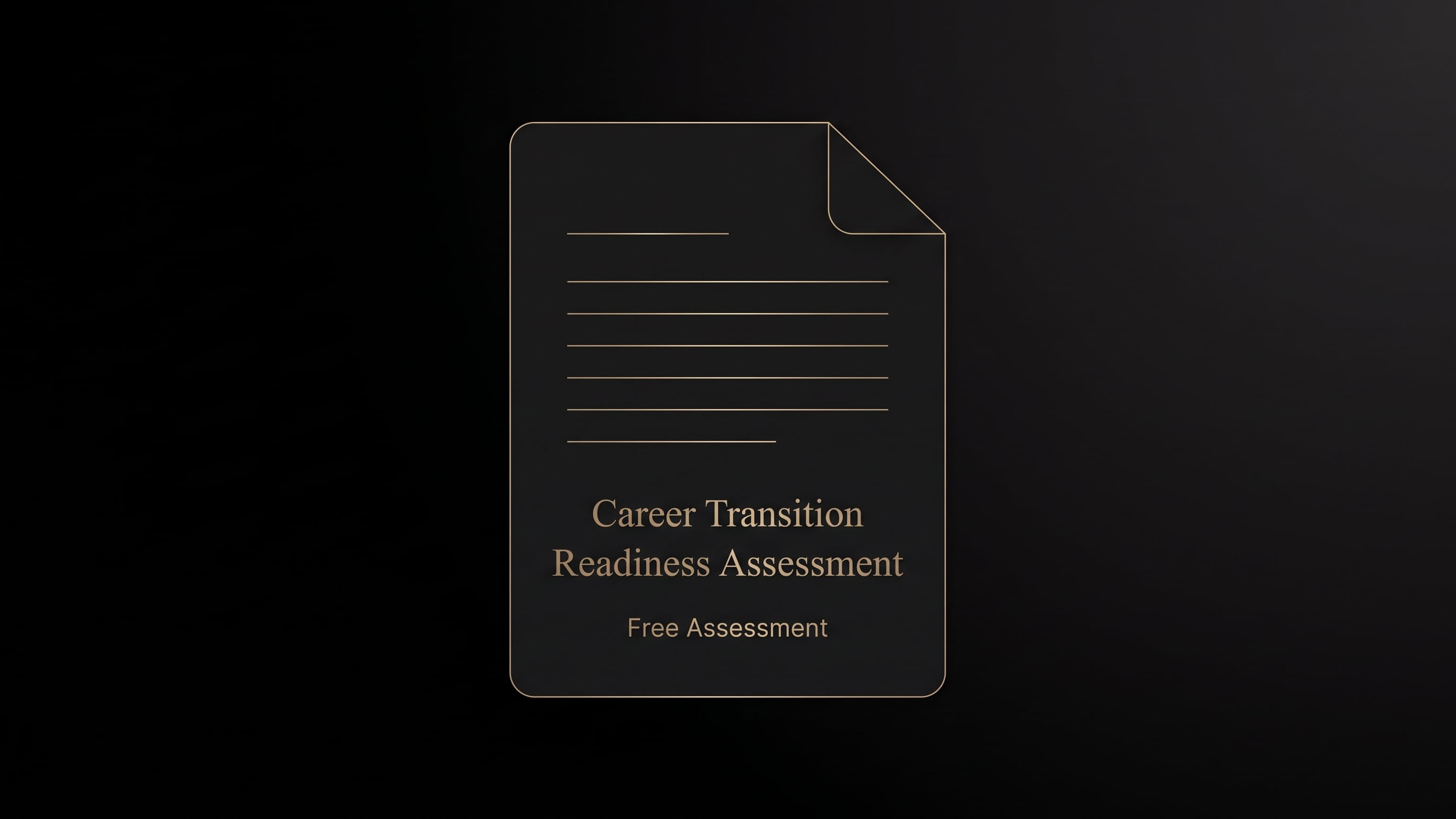 Career Transition Readiness Assessment