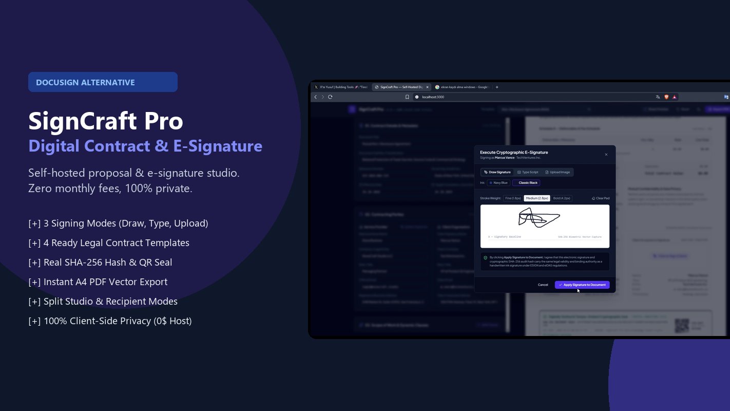 SignCraft Pro - Lifetime Access