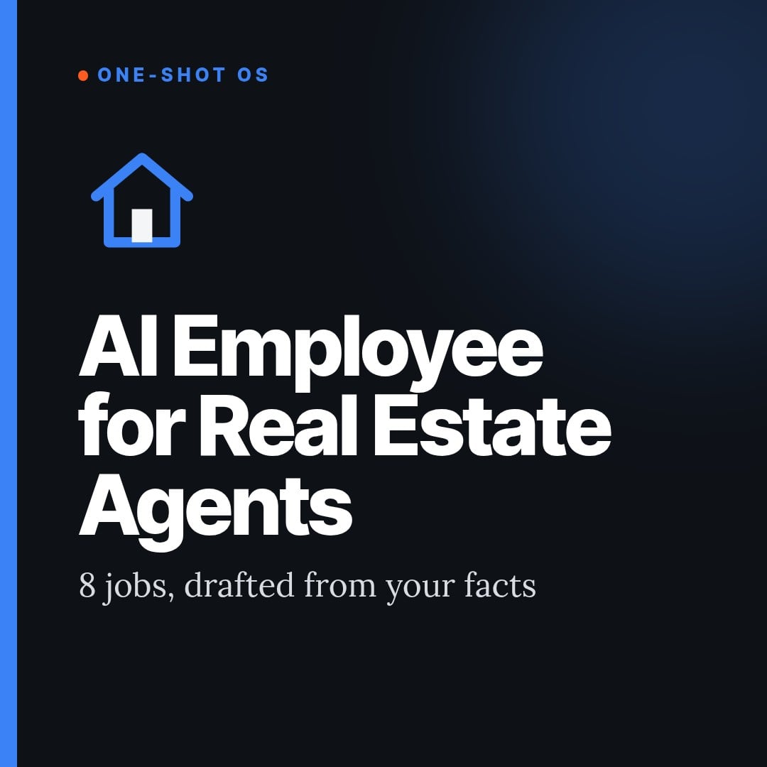 AI Employee for Real Estate Agents: 8 Jobs, Fair-Housing Checked