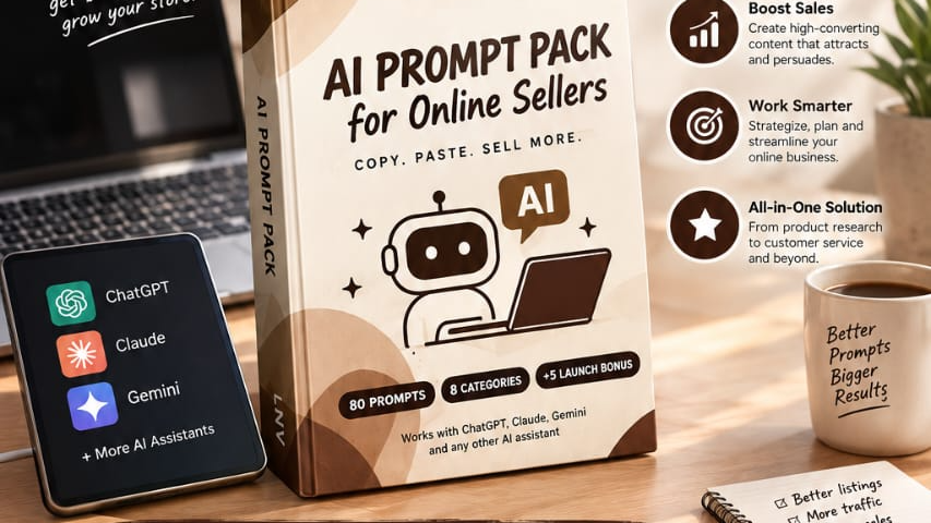 80 AI Prompts for Online Sellers