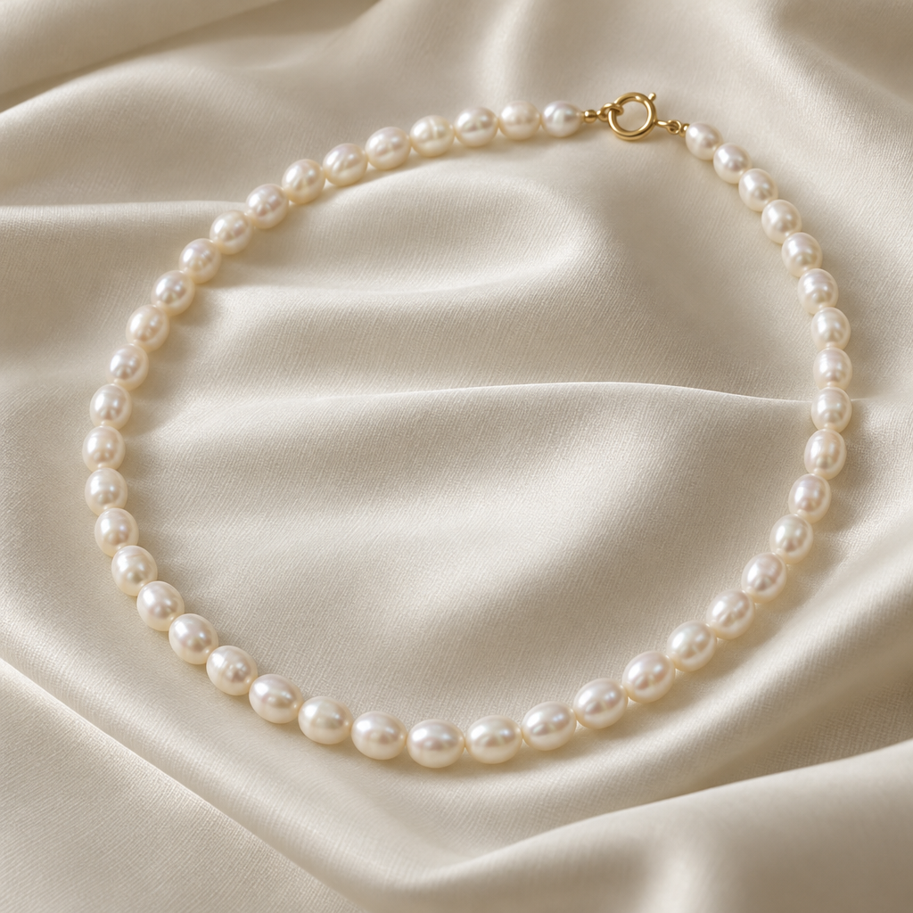 Classic Pearl Strand Necklace