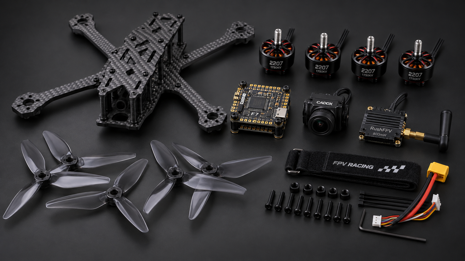 Kit Drone FPV Racing 5"