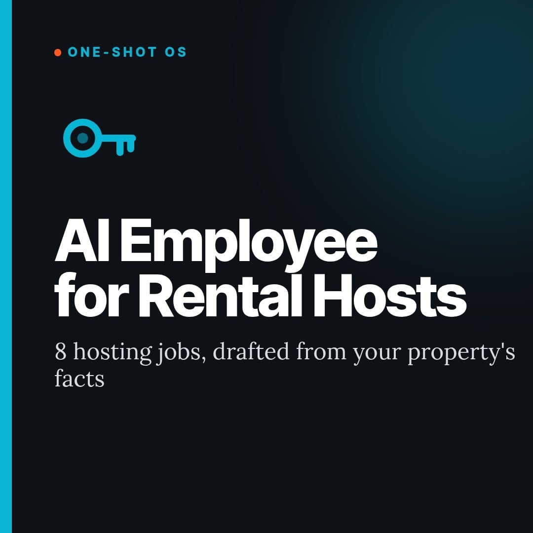 AI Employee for Rental Hosts: 8 Jobs, Host Compliance Checked