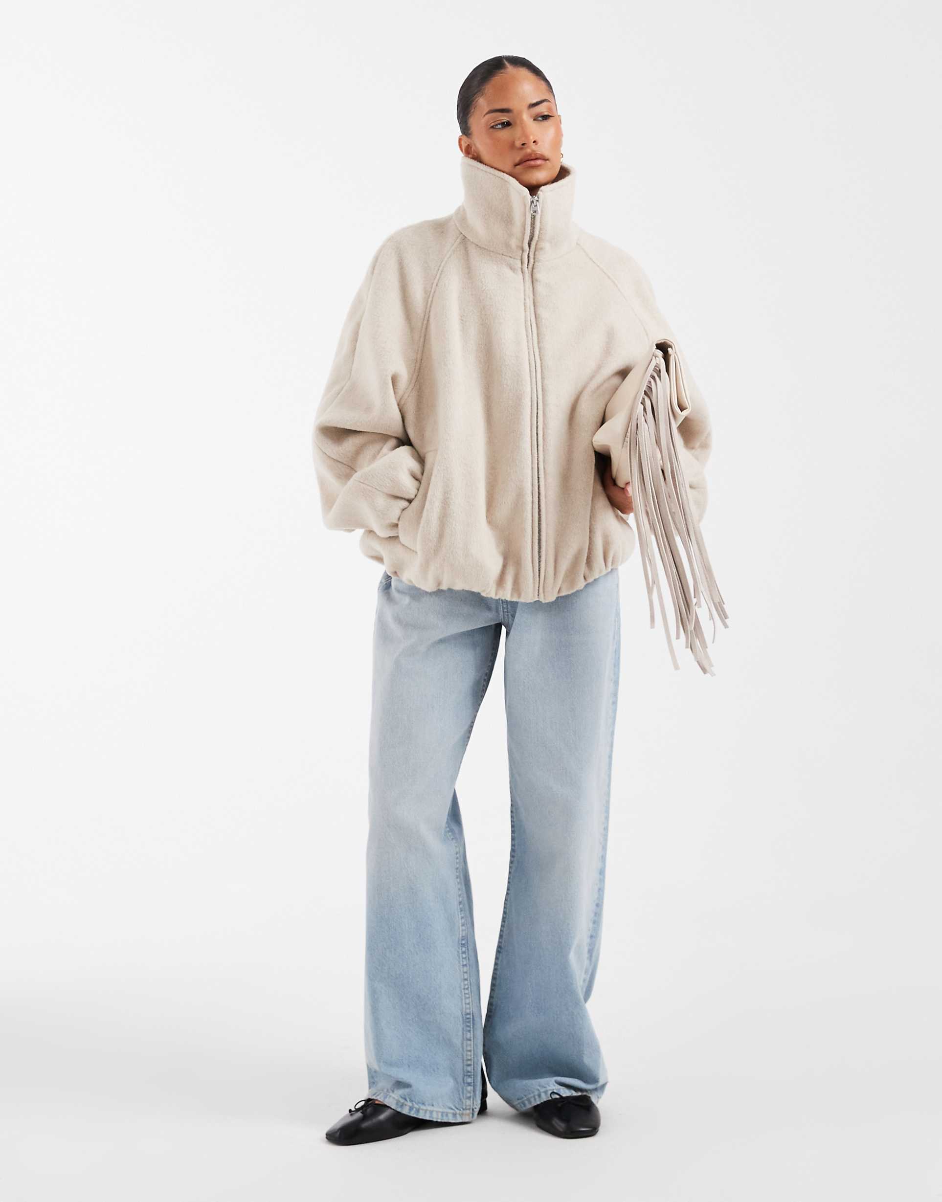 Elsie Bubble Hem Jacket
