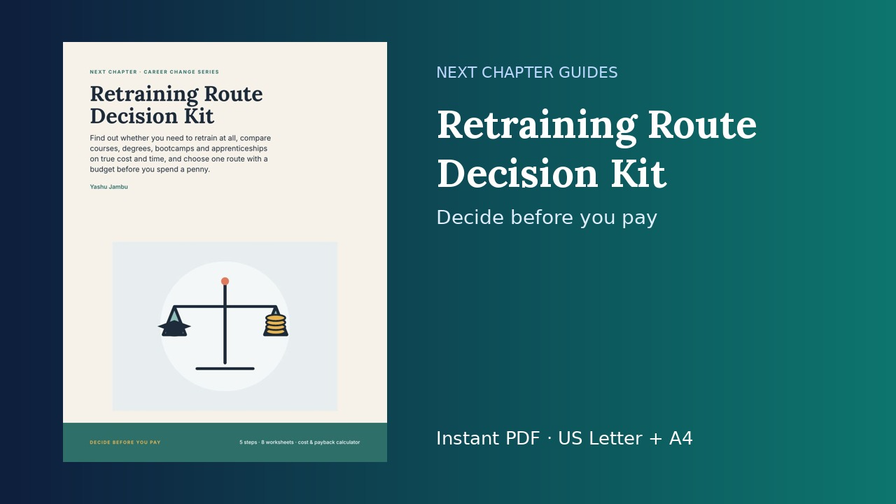 Retraining Route Decision Kit