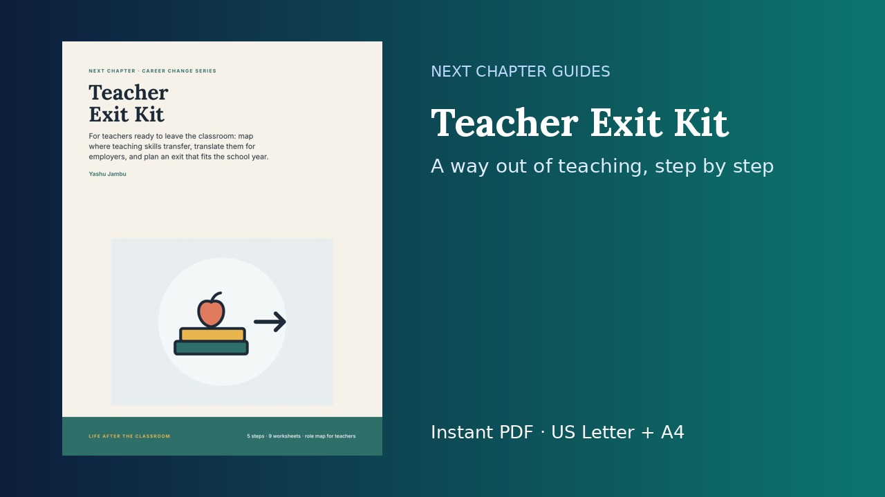 Teacher Exit Kit