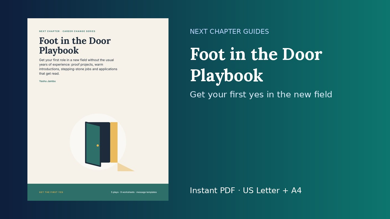 Foot in the Door Playbook