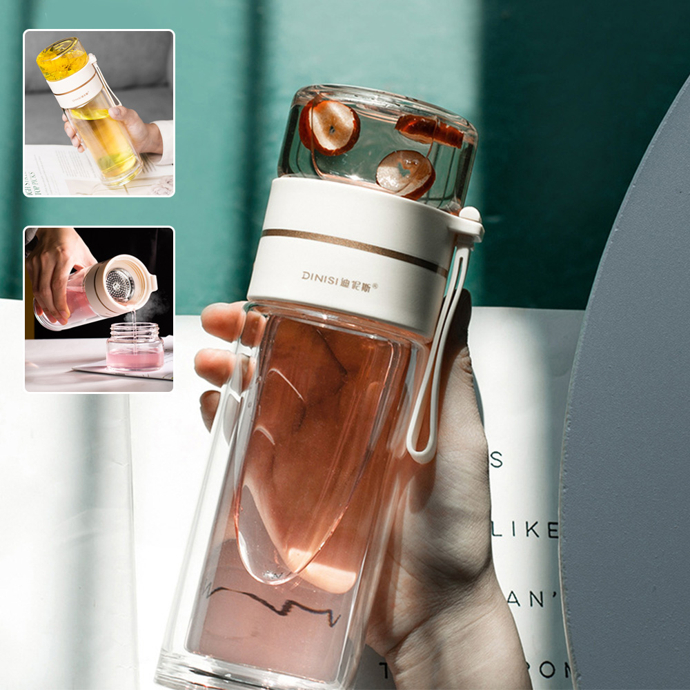 Double-Wall Tea Infuser Bottle