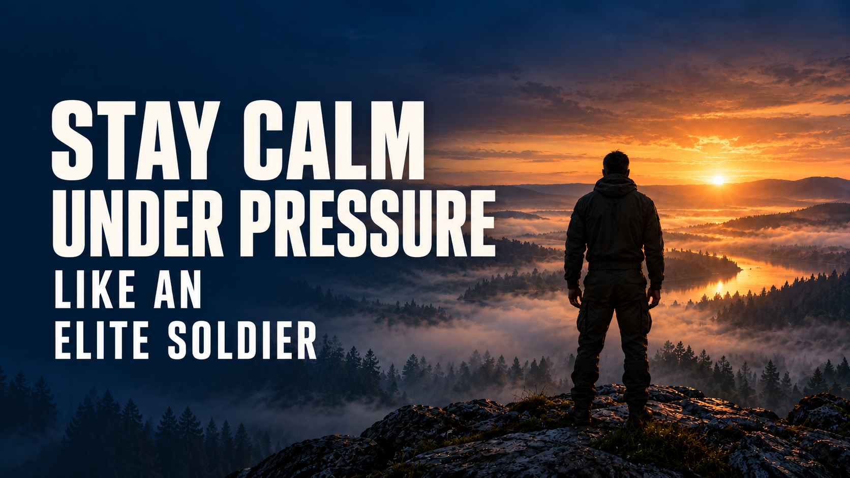 Stay Calm Under Pressure Like an Elite Soldier