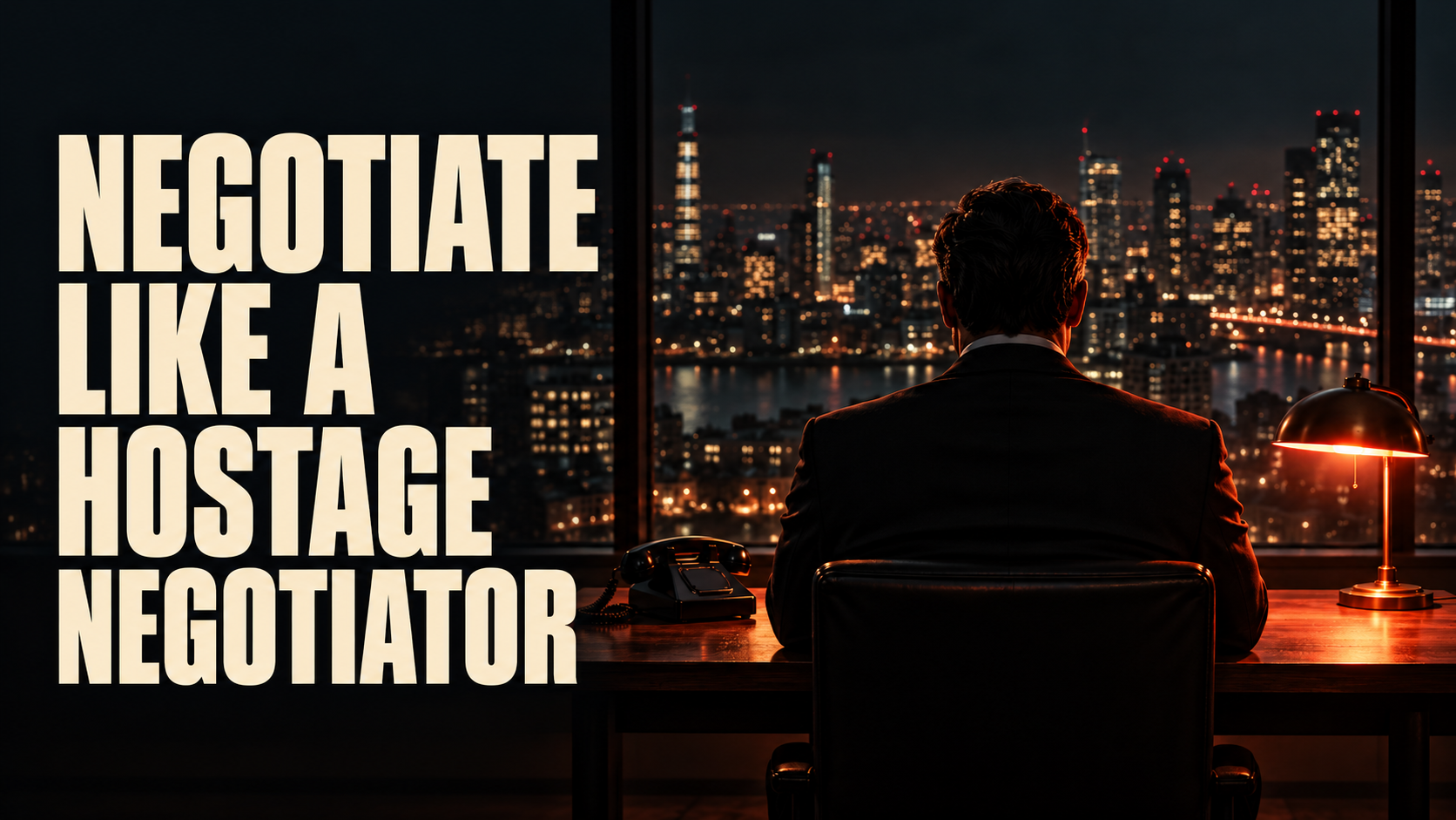 Negotiate Like a Hostage Negotiator
