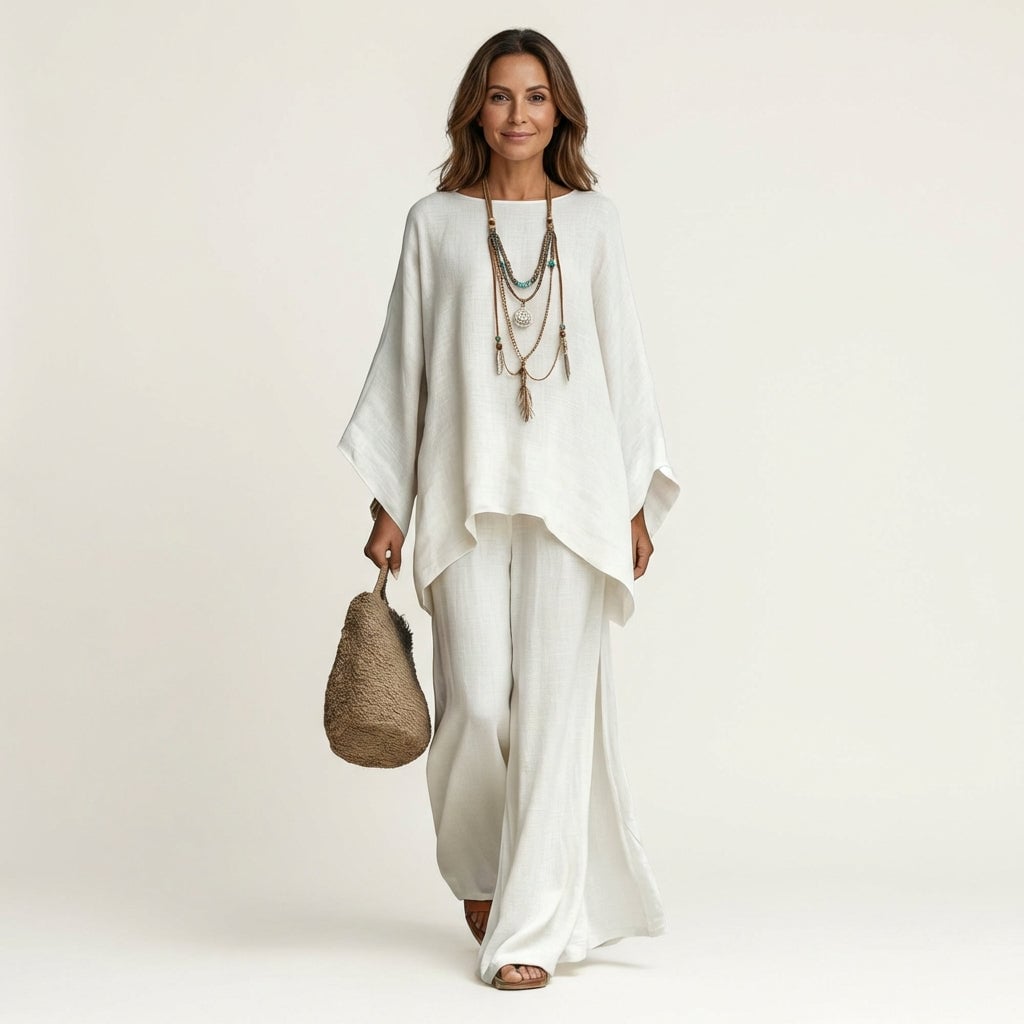 Majolie | Conjunto Bohemio de Lino