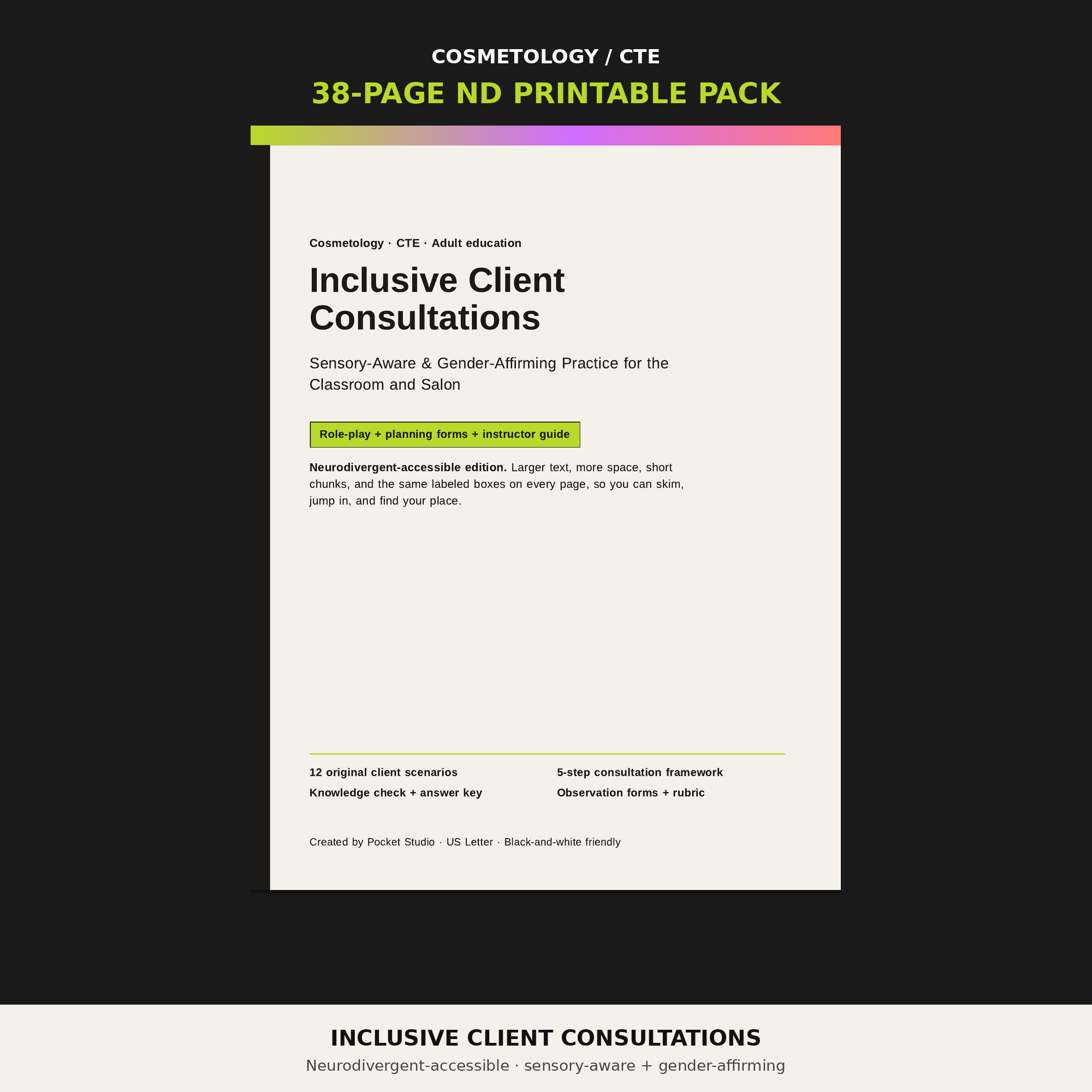 Inclusive Client Consultations