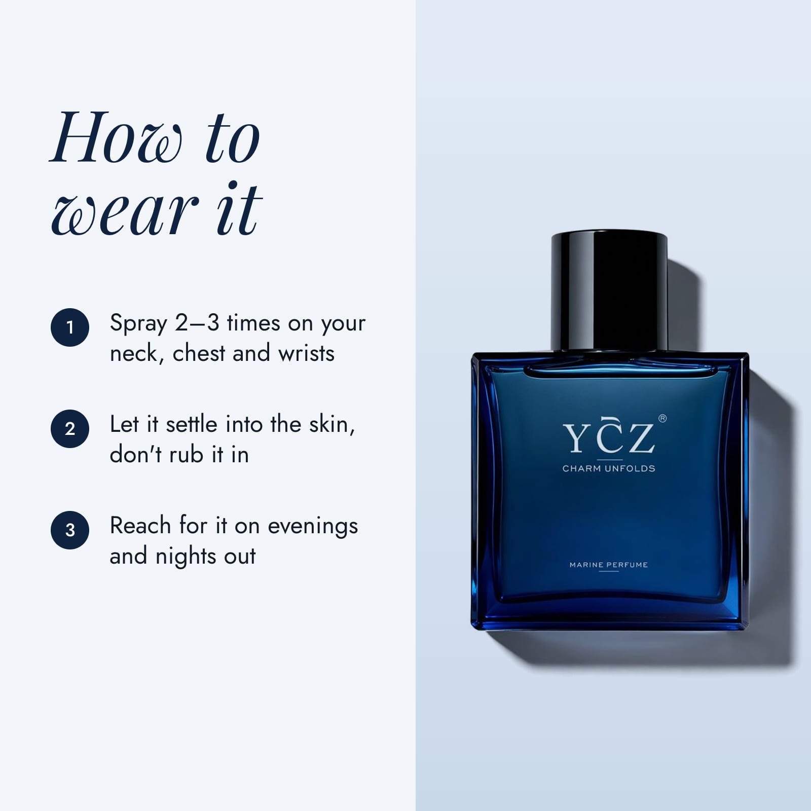 YCZ Charm Unfolds Marine Eau de Parfum