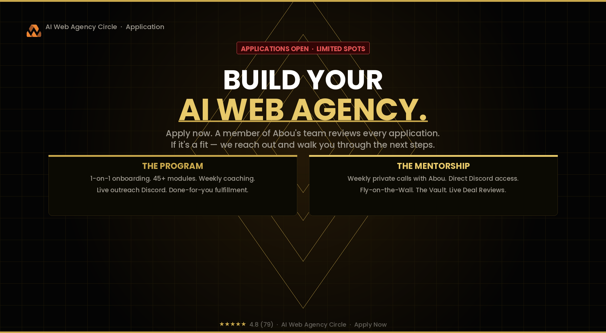 AI Web Agency Circle — 1-1 Mentorship