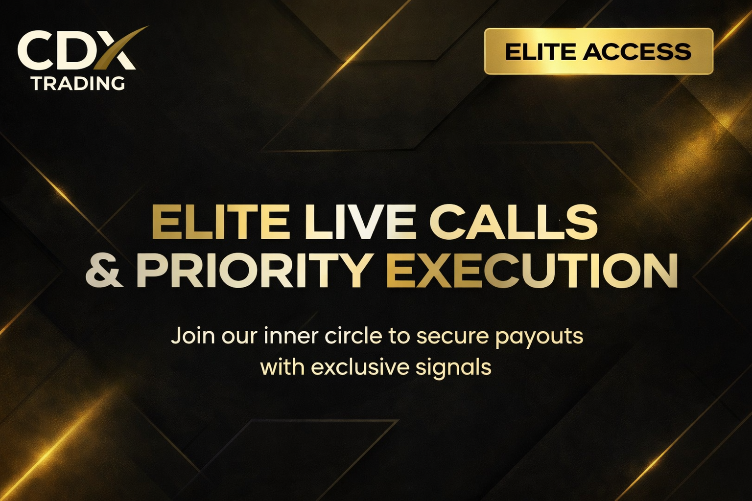ELITE — Private Trading Access