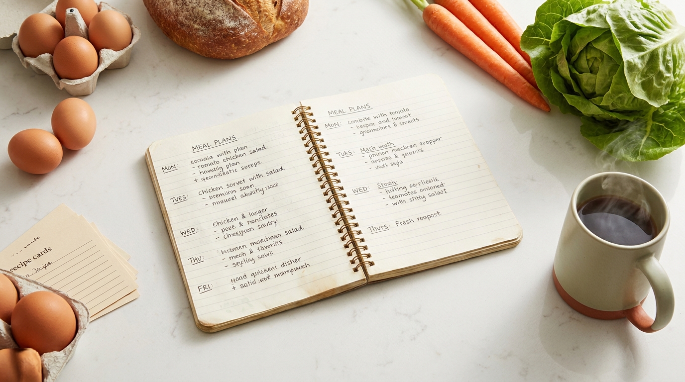 Affordable Family Dinner Worksheet for Low-Income Households