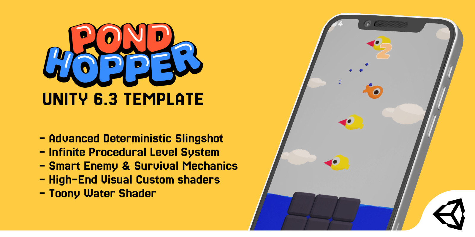 Pond Hopper - Unity Game Template