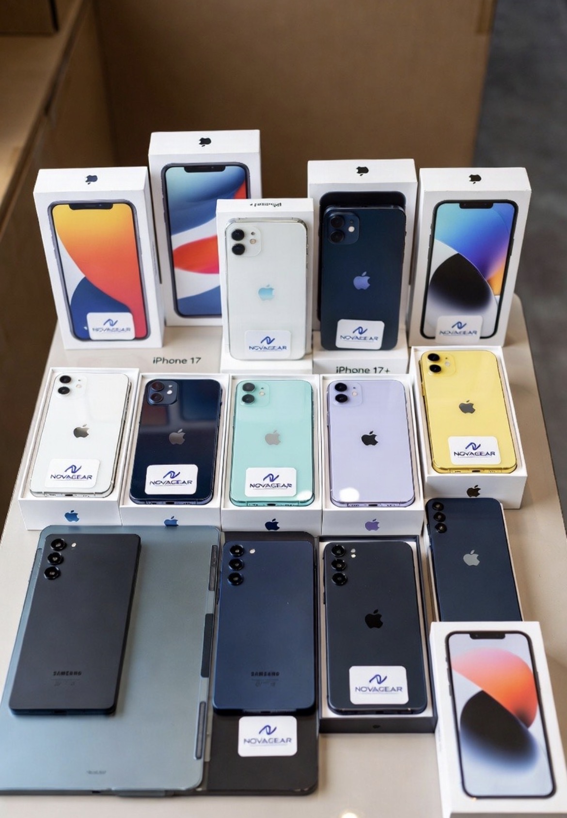 iPhone,iPad,Samsung 