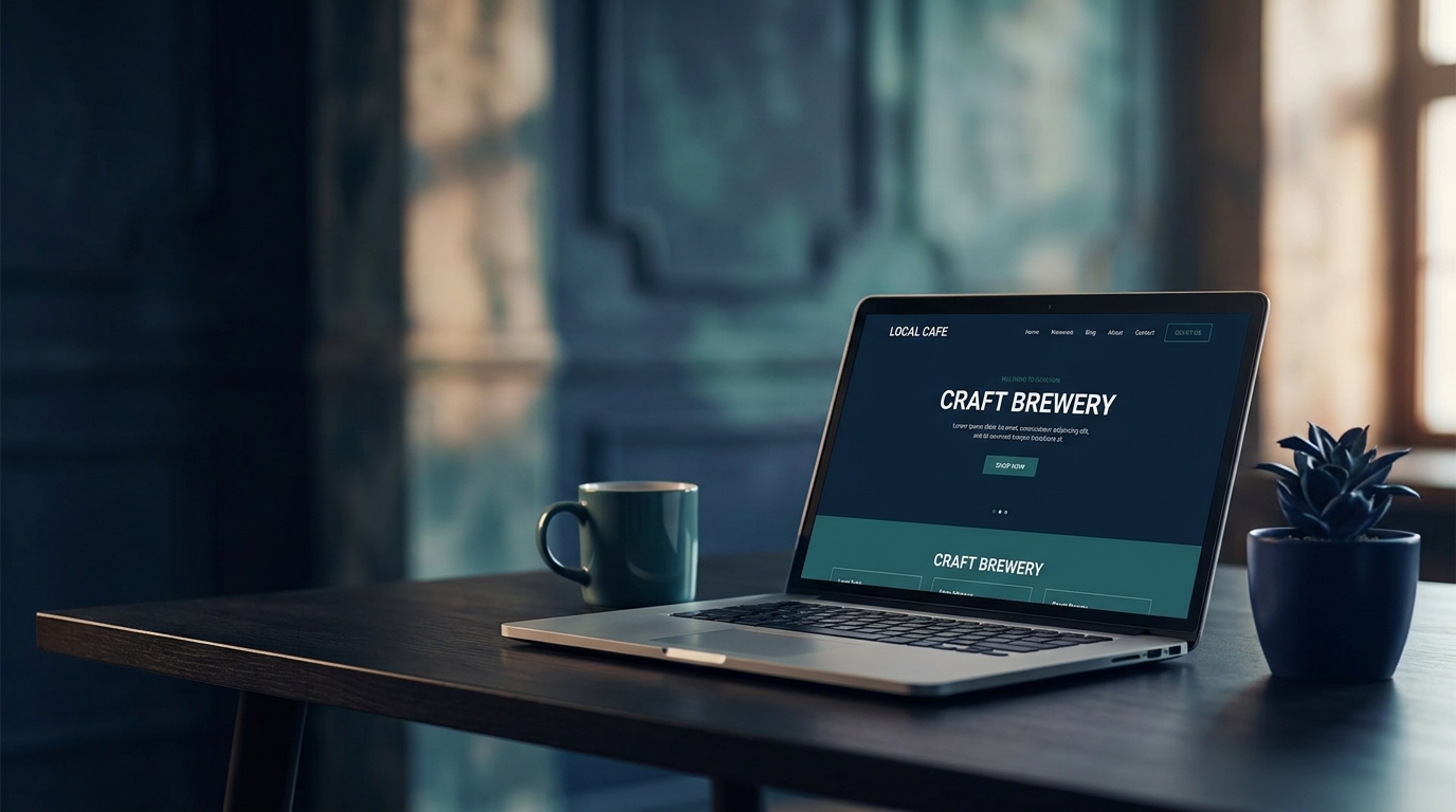 optimised small Business Website