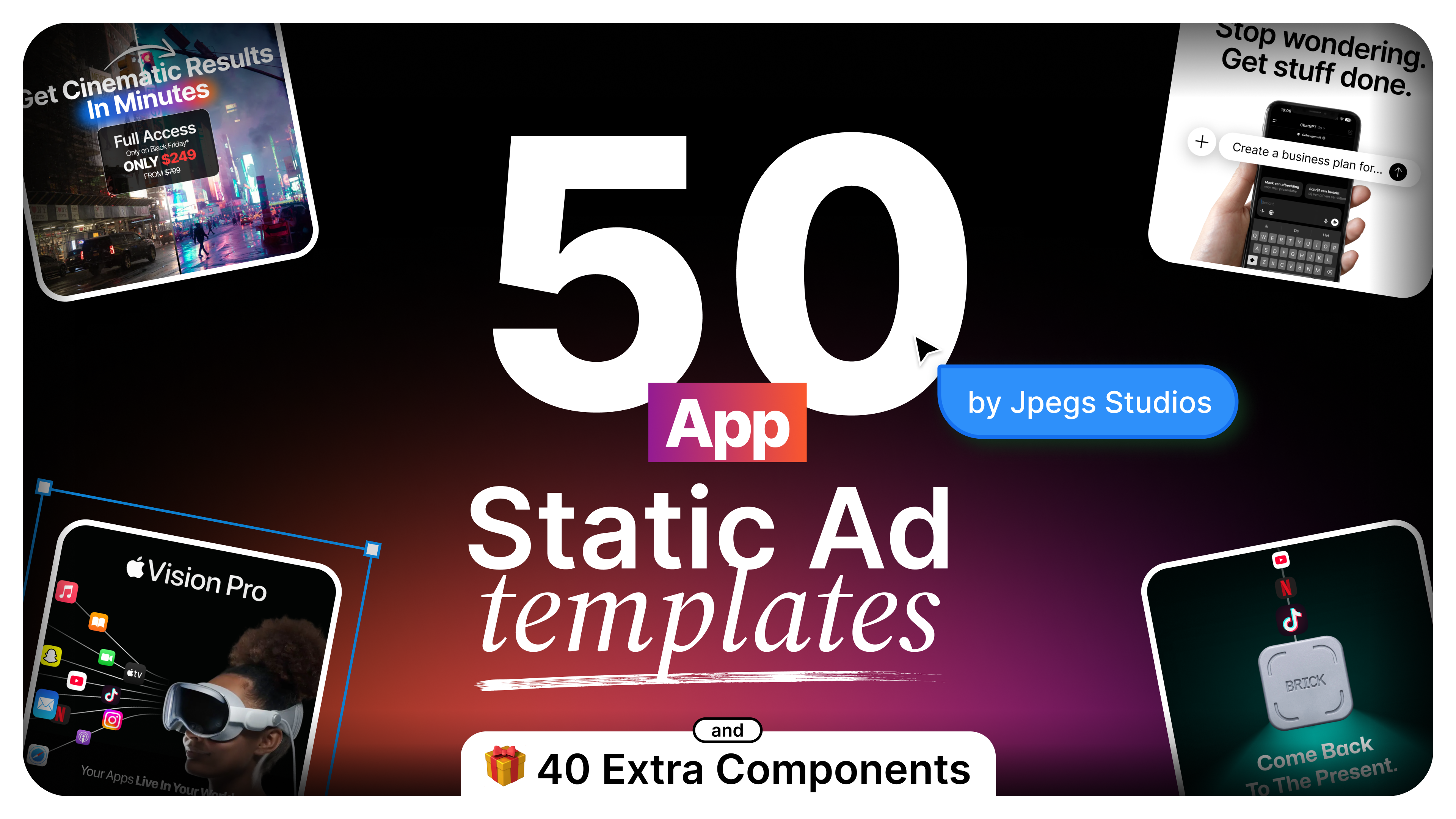 50 App Ad Templates