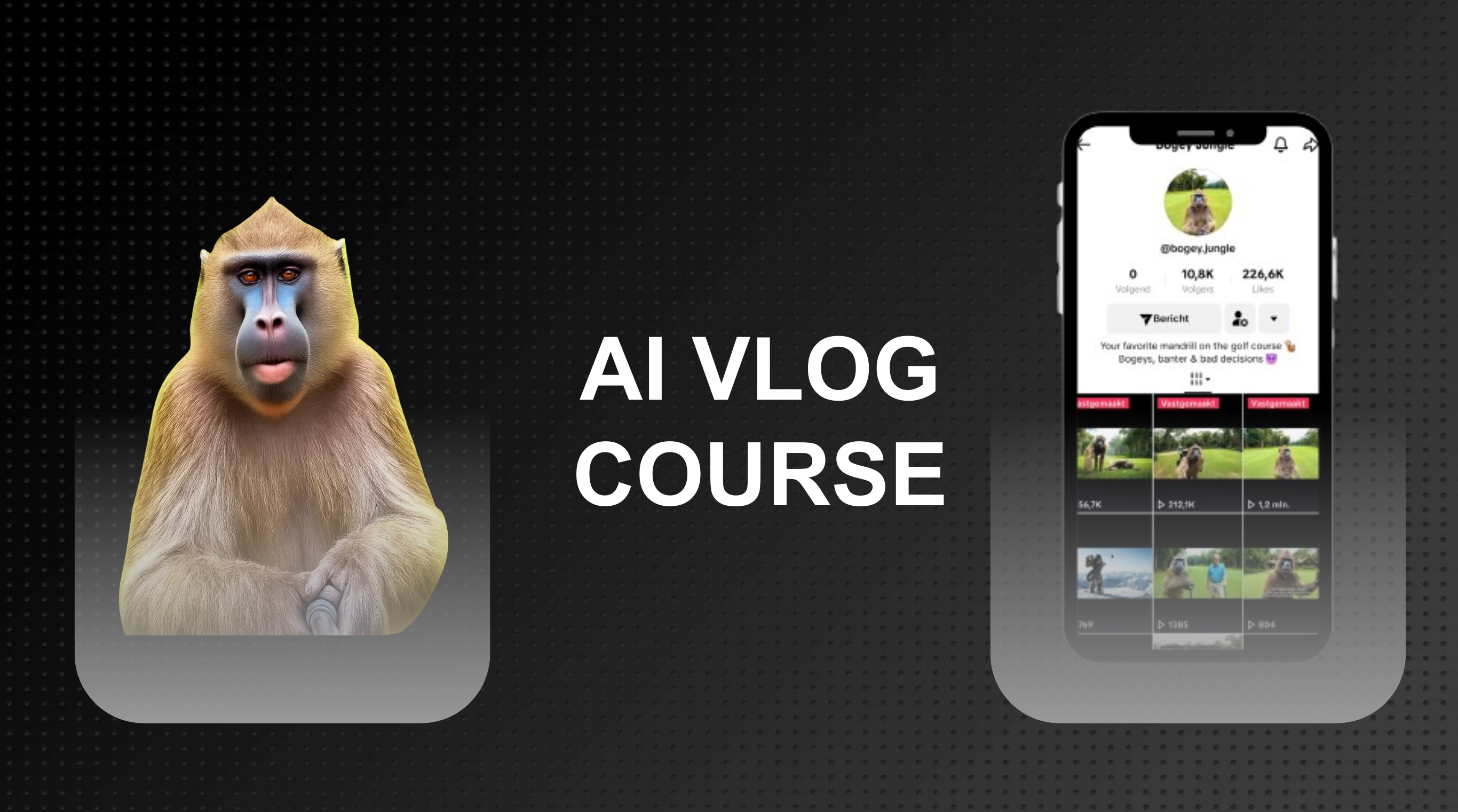 Bogey Jungle’s AI Vlog Course