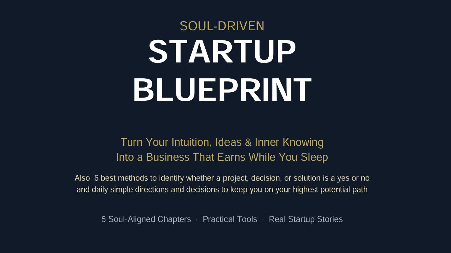 PDF- Soul Driven Startup Blueprint