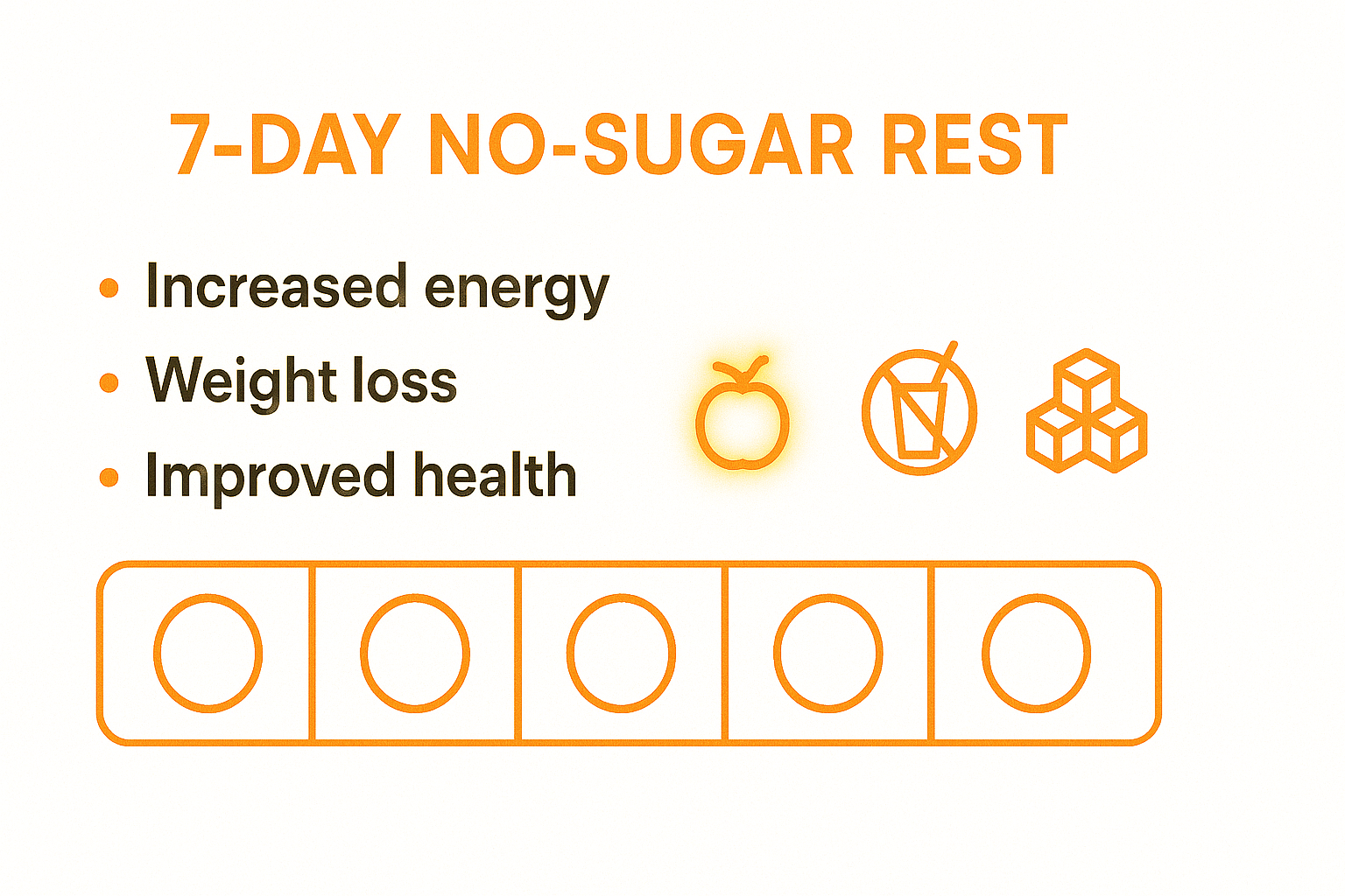 The 7-Day No-Sugar Reset