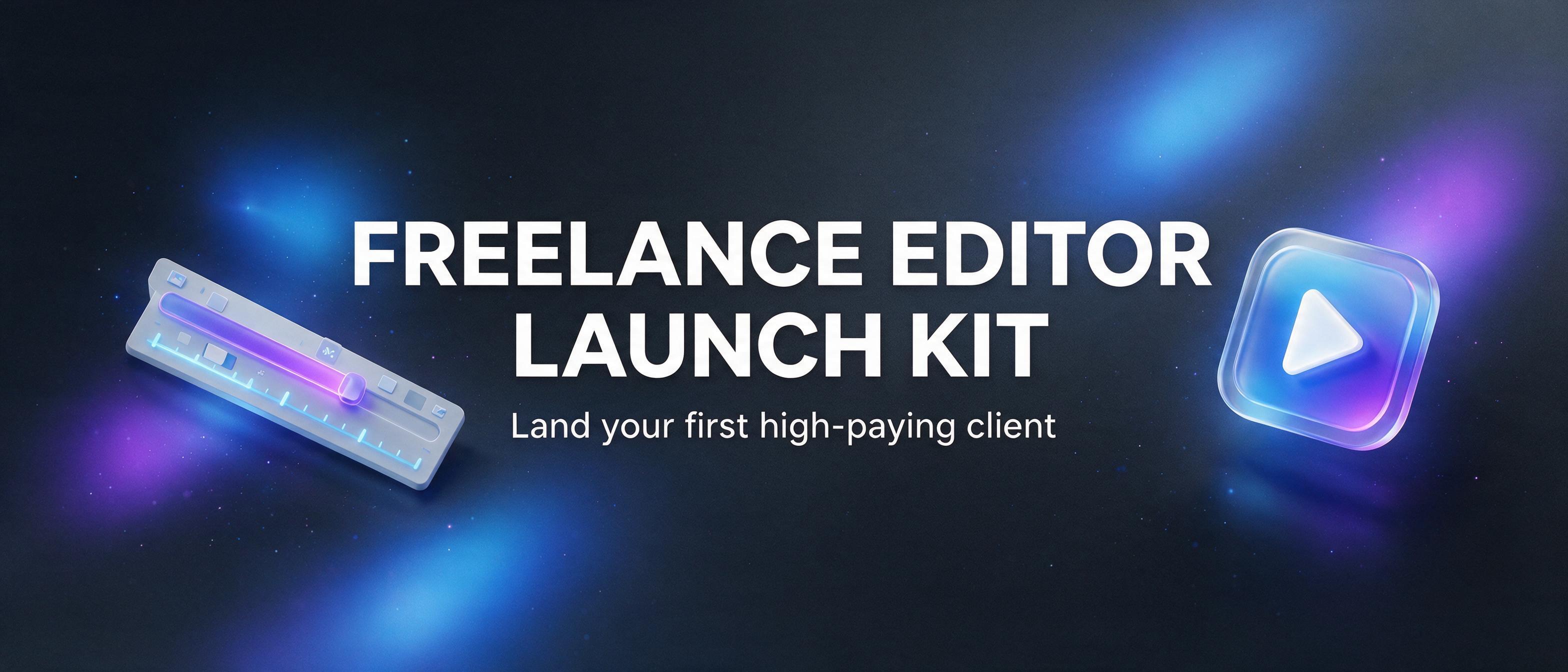 Freelance Video Editing Launch Kit