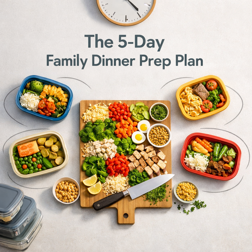 The Sunday Hour Method: Stop Dinner Panic Tonight