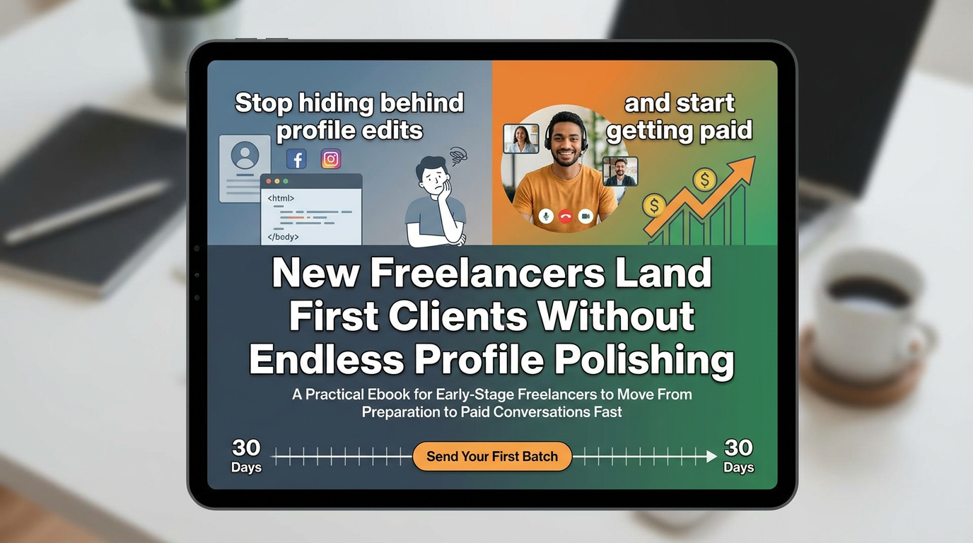 New Freelancers Land First Clients Without Endless Profile Polishing