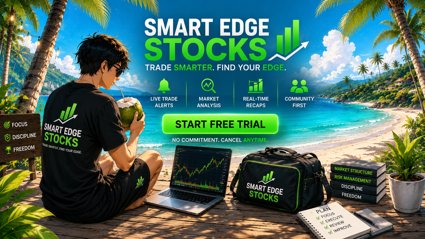 SmartEdge Free – Join 1000+ Members Learning The Markets Together