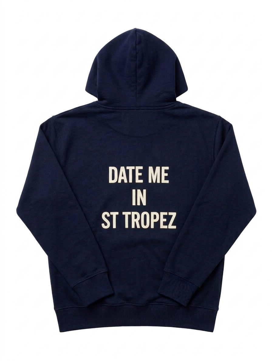 DATE ME IN ST TROPEZ HOODIE