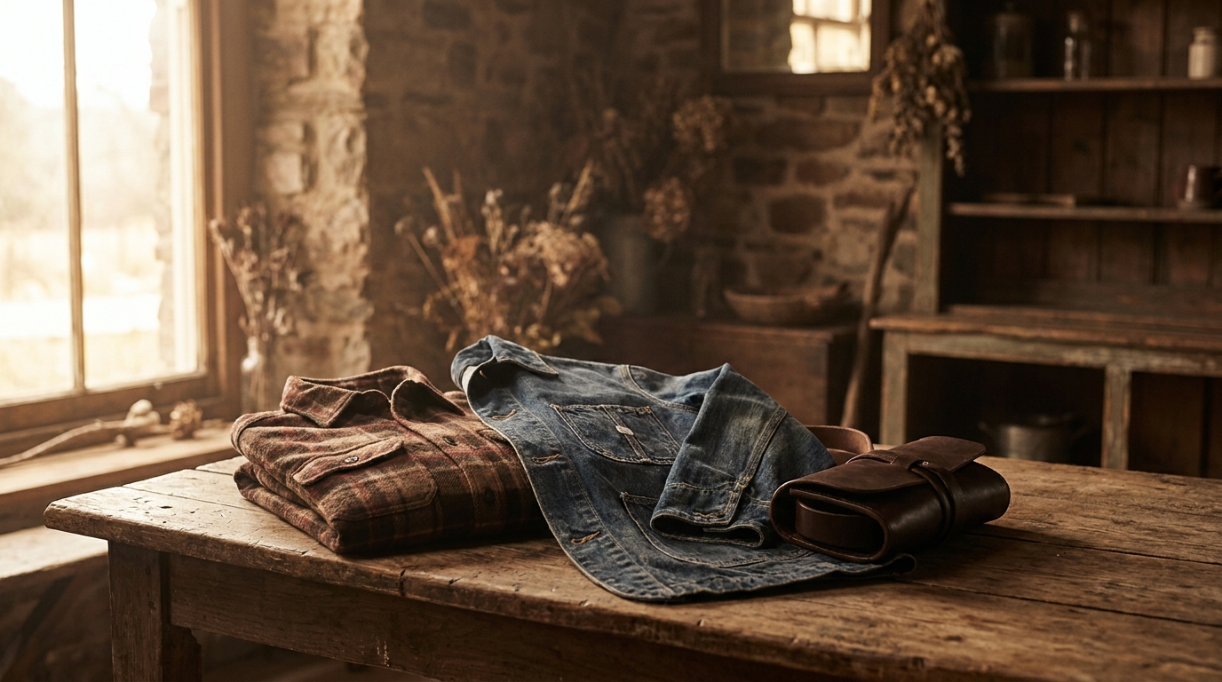 Vintage Flannel & Denim Bundle