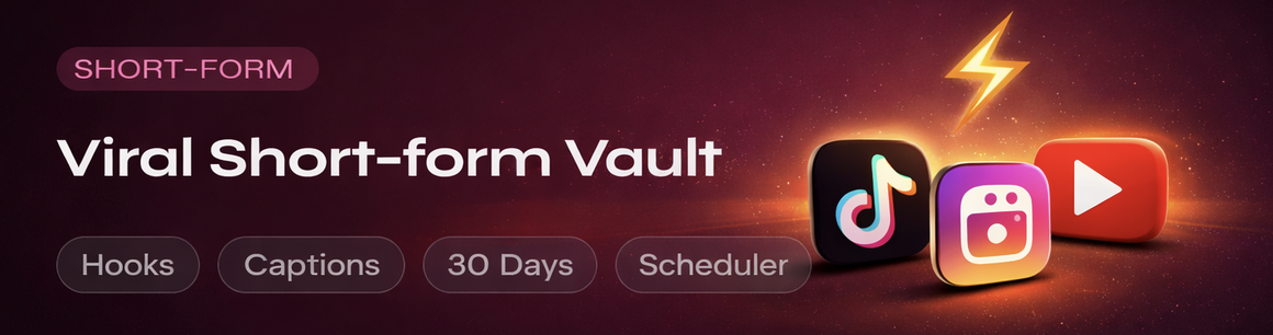 Viral Short-form Vault