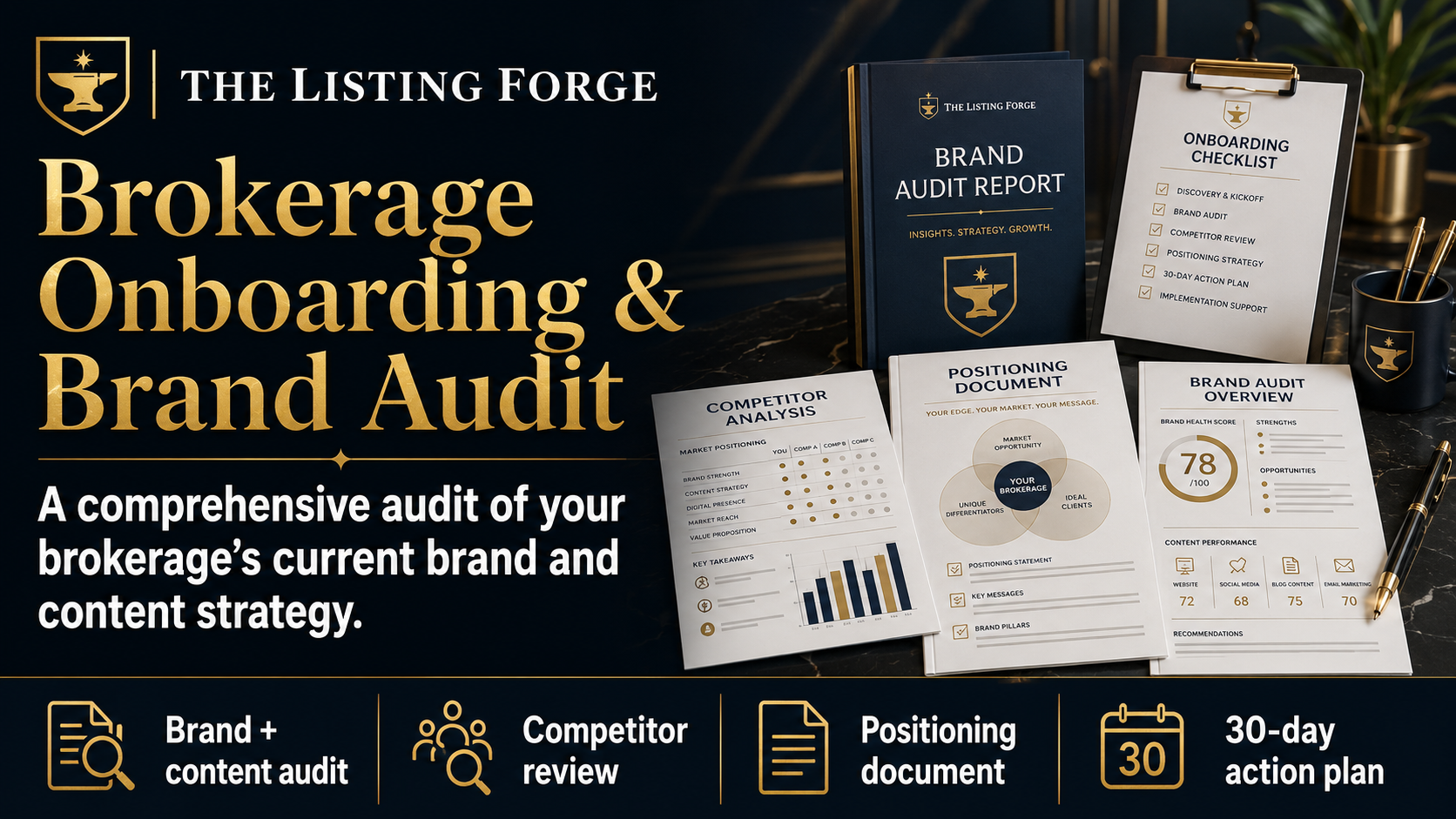 Business | Brokerage Onboarding & Brand Audit