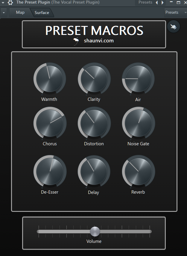 The Vocal Preset Plugin