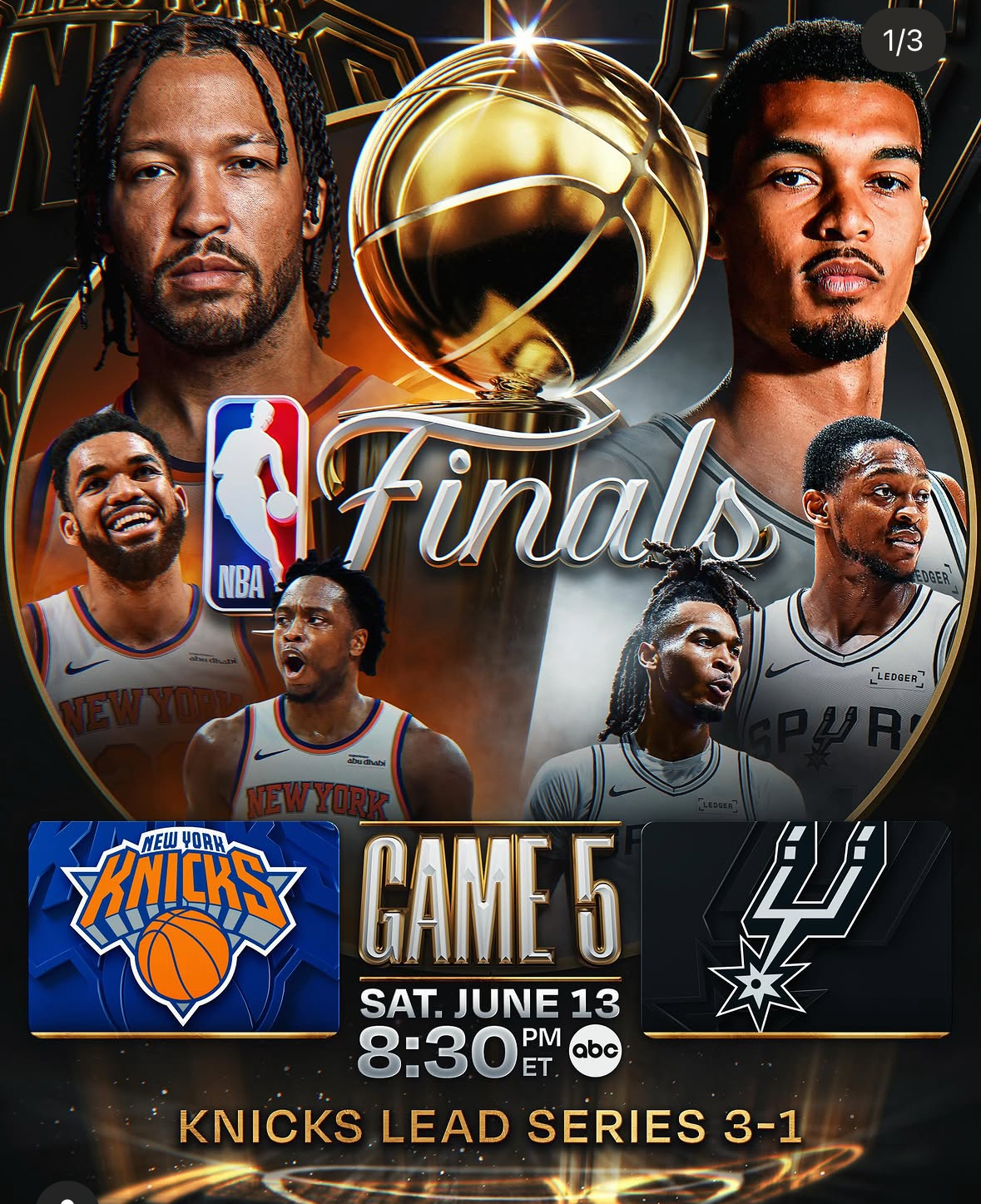 NBA FINALS GAME 5 GOTM 🏆 