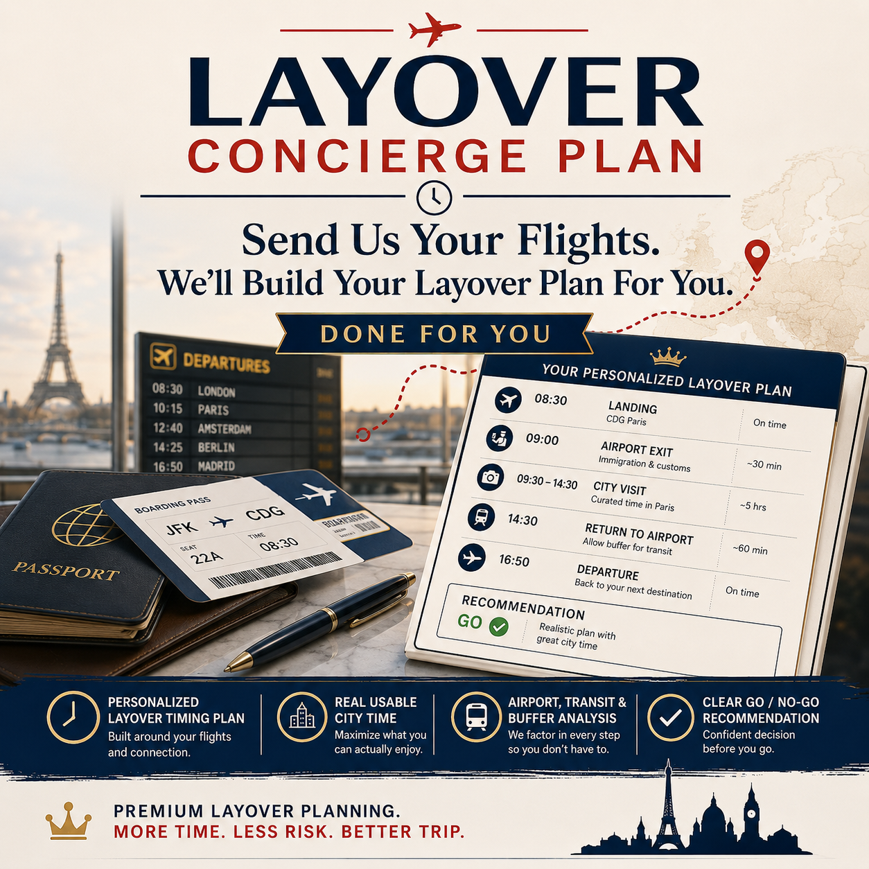 Layover Concierge Plan